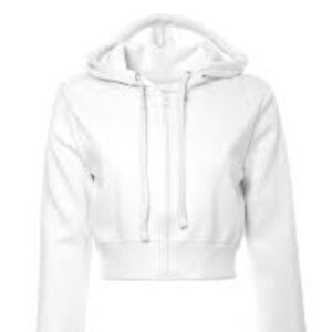 MixMatchy zip up hoodie size medium cropped like new condition